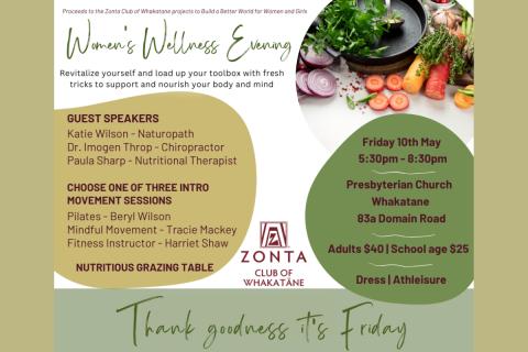 Zonta Women's Wellness Evening