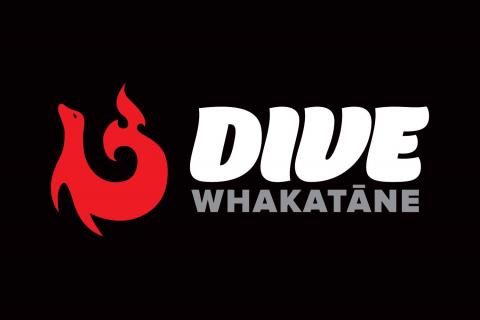Dive Whakatāne Logo