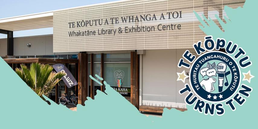 Te Kōputu Turns Ten Banner