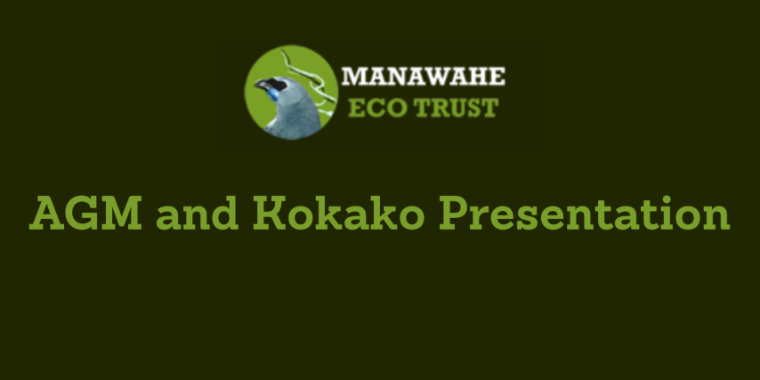 AGM and Kokako Presentation