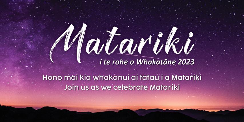 Matariki 2023 header