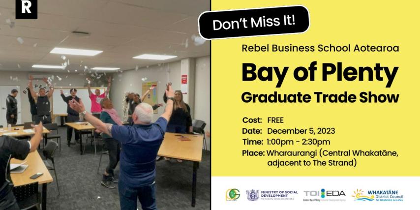 Rebel Business School Trade Show: Bay of Plenty