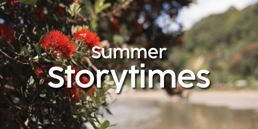 Summer Storytimes at Te Kōputu