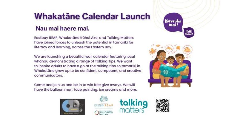 Whakatāne Calendar Launch