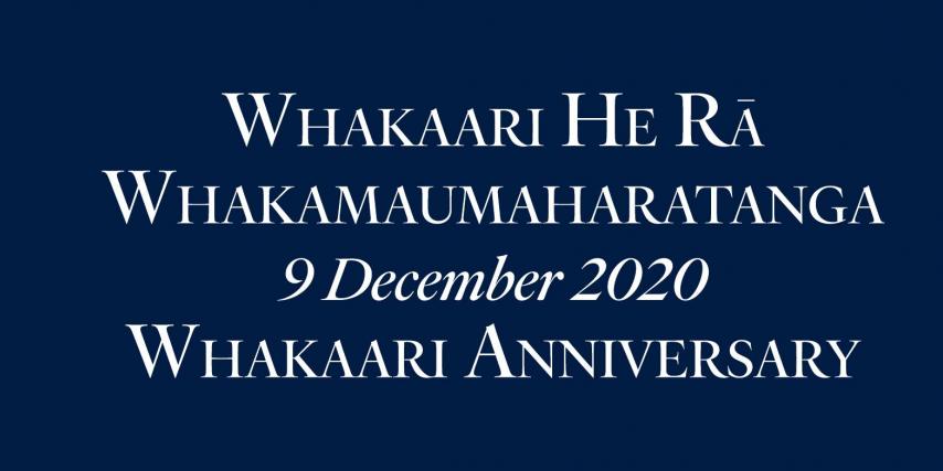 Whakaari Anniversary