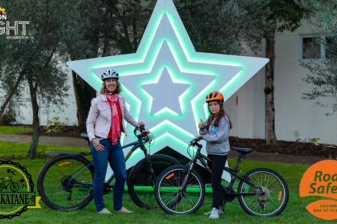 Light Up Your Bike as part of Trust Horizon Light Up Whakatāne