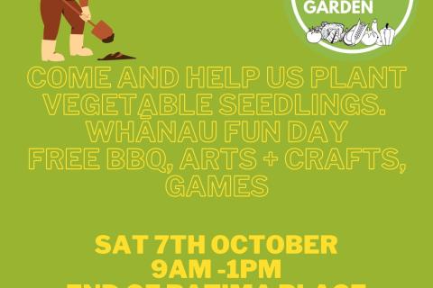 Awatapu Community Garden Planting Day 