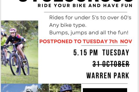 Cyclocross Tues 7th Nov