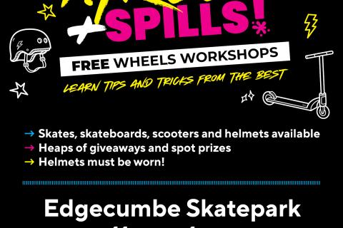 Wheels, Thrills and Spills - Edgecumbe 