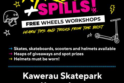 Wheels, Thrills and Spills Workshop - Kawerau