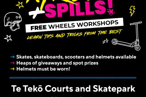 Wheels, Thrills and Spills Workshop - Te Teko 