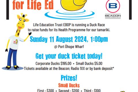 Duck Race Fundraiser 