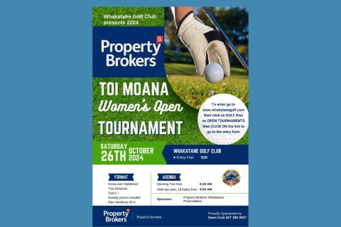 Property Brokers Toi Moana Women's Open Tournament