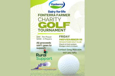 Farmer Charity Golf Tournament