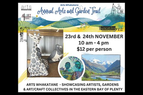 Arts Whakatane Art and Garden Trail