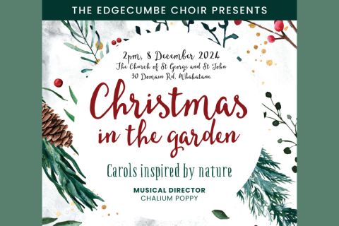 The Edgecumbe Choir presents Christmas in the Garden