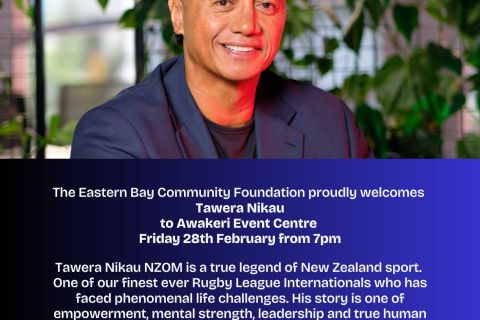 An Inspiring evening with Tawera Nikau