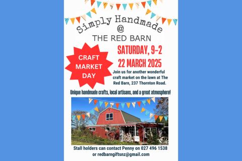 Craft Market Day - Simply Handmade @ The Red Barn